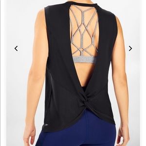 NWT Fabletics Lacey Open Back Tank